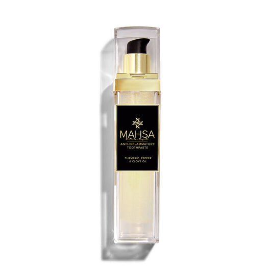 TURMERIC, PEPPER & CLOVE OIL ANTI-FLAMMATORY TOOTHPASTE